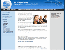 Tablet Screenshot of gikinternational.co.uk